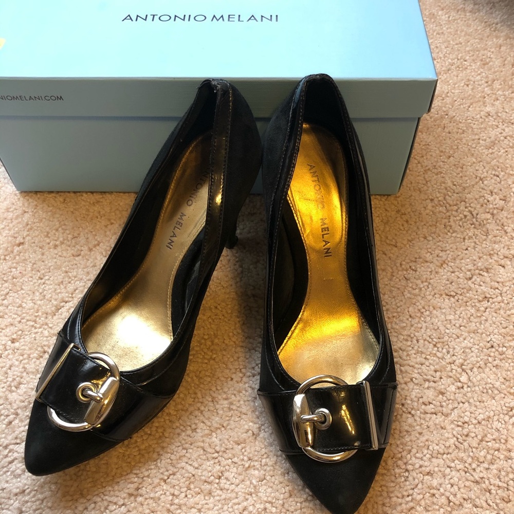 Antonio Melani - Black Kitten Heels